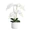 Nearly Natural; 2ft. Orchid Arrangement in Decorative Ceramic Vase; Category:Tabletop Floral Arrangements; Image:2